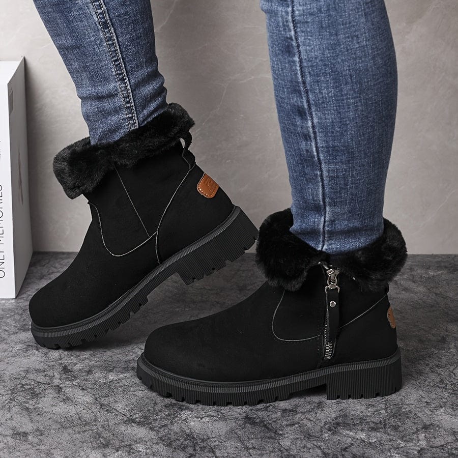 Women's Fur-Lined Ankle Boots