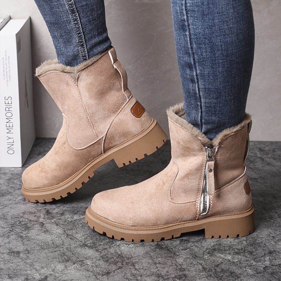 Women's Fur-Lined Ankle Boots