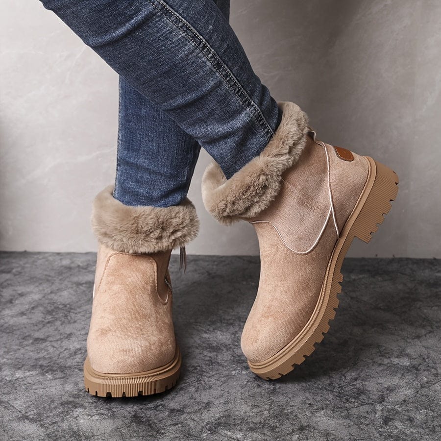 Women's Fur-Lined Ankle Boots