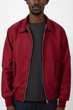 Men's Tartan Lined Harrington Jacket