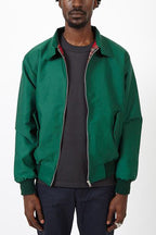 Men's Tartan Lined Harrington Jacket