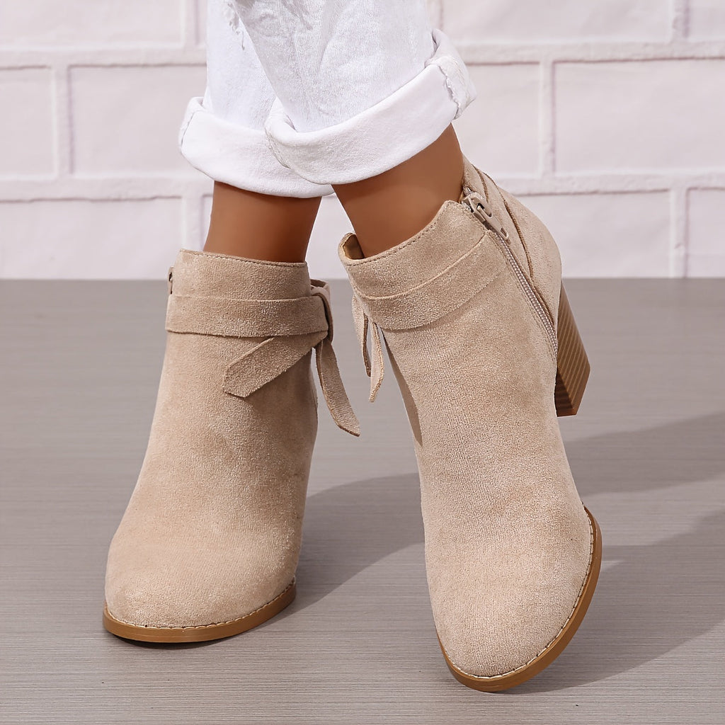 Women's Bow-Detail Chelsea Boots