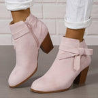Women's Bow-Detail Chelsea Boots
