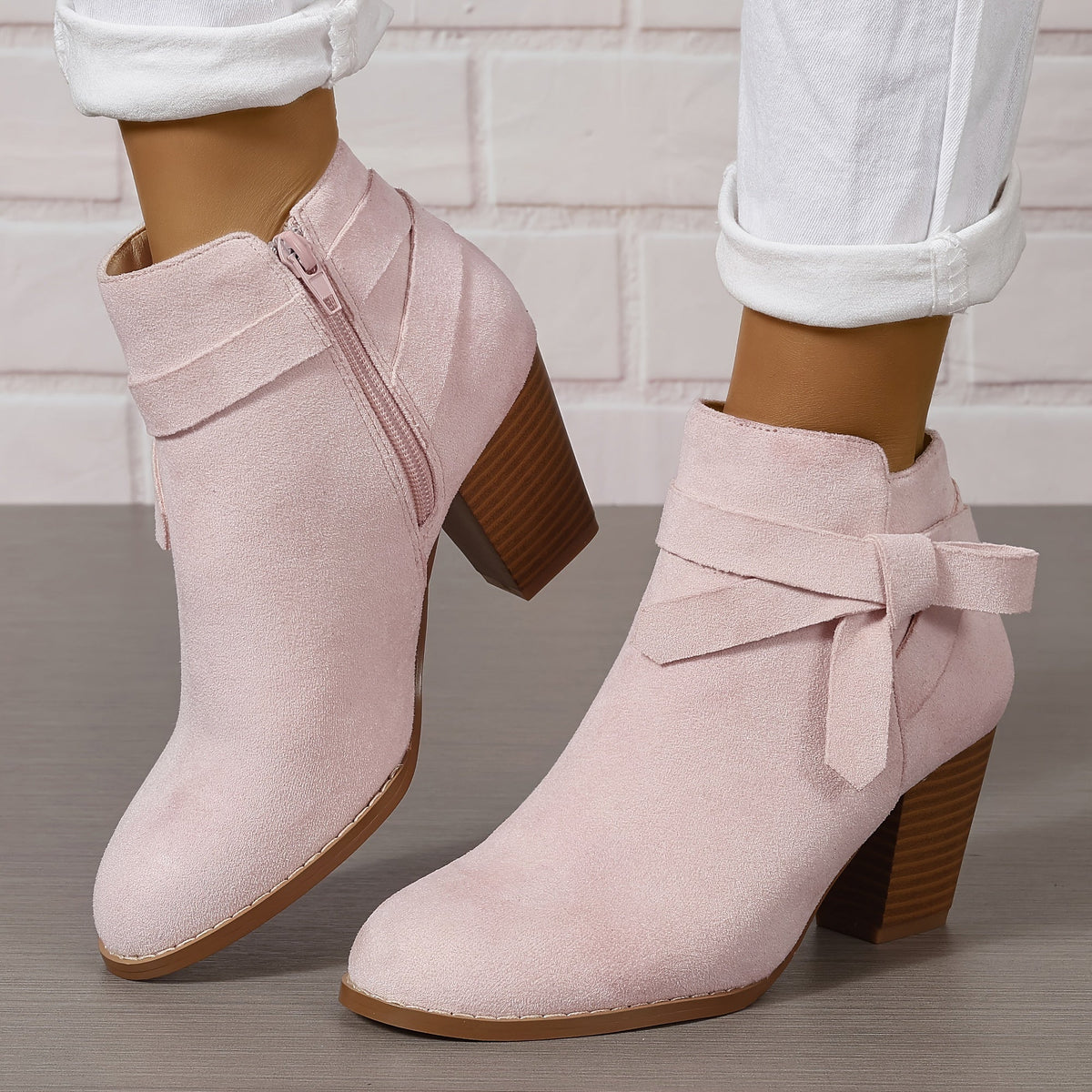 Women's Bow-Detail Chelsea Boots