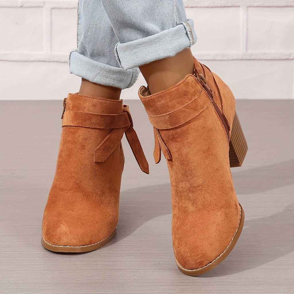 Women's Bow-Detail Chelsea Boots