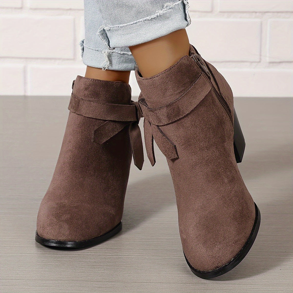 Women's Bow-Detail Chelsea Boots