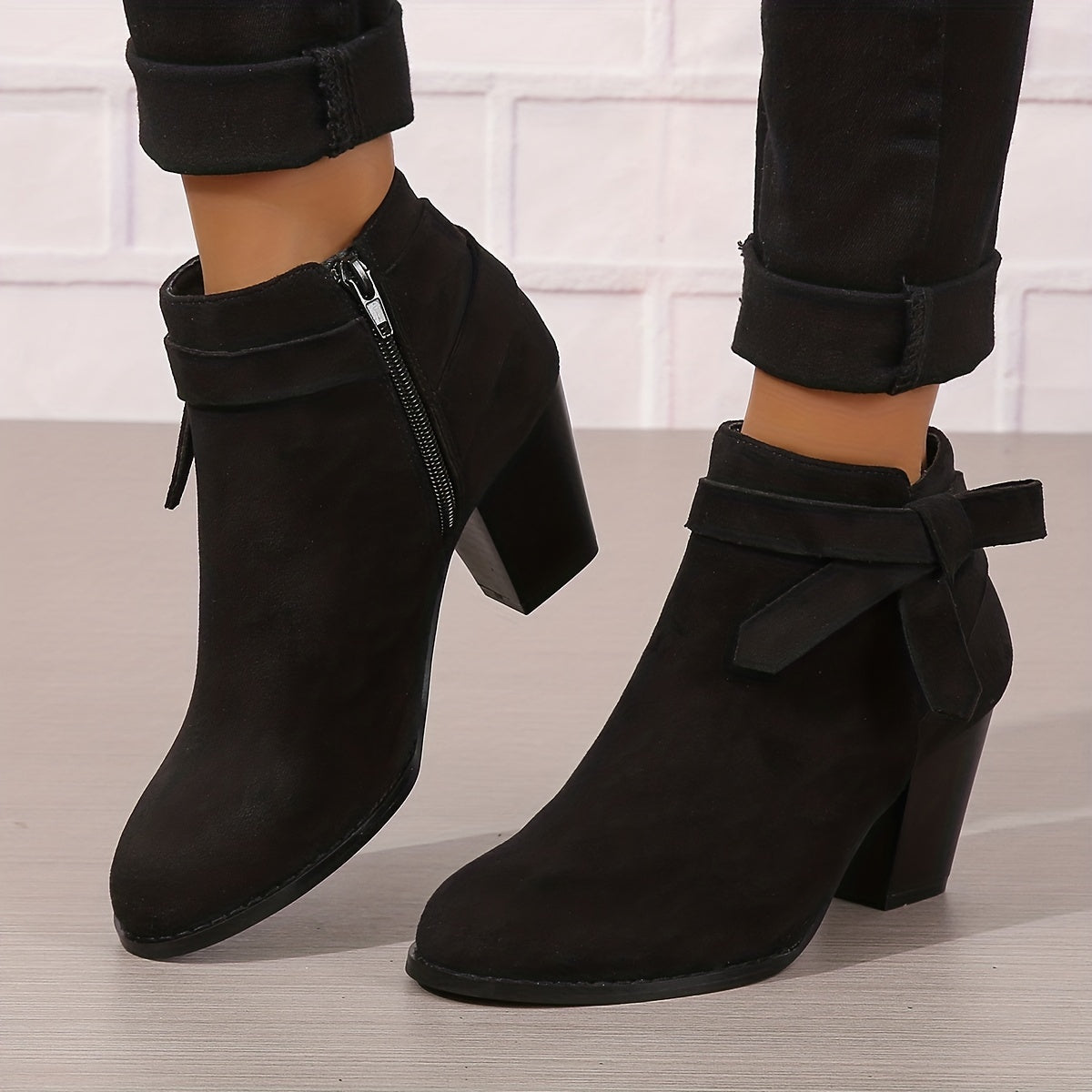 Women's Bow-Detail Chelsea Boots