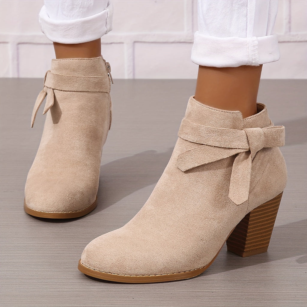 Women's Bow-Detail Chelsea Boots