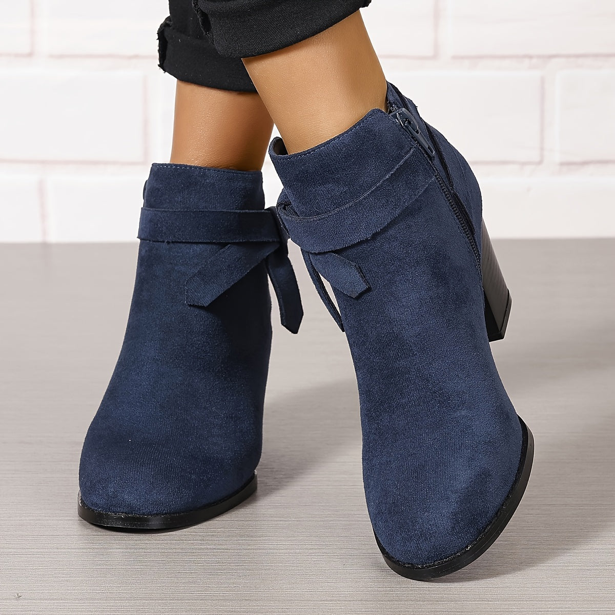 Women's Bow-Detail Chelsea Boots