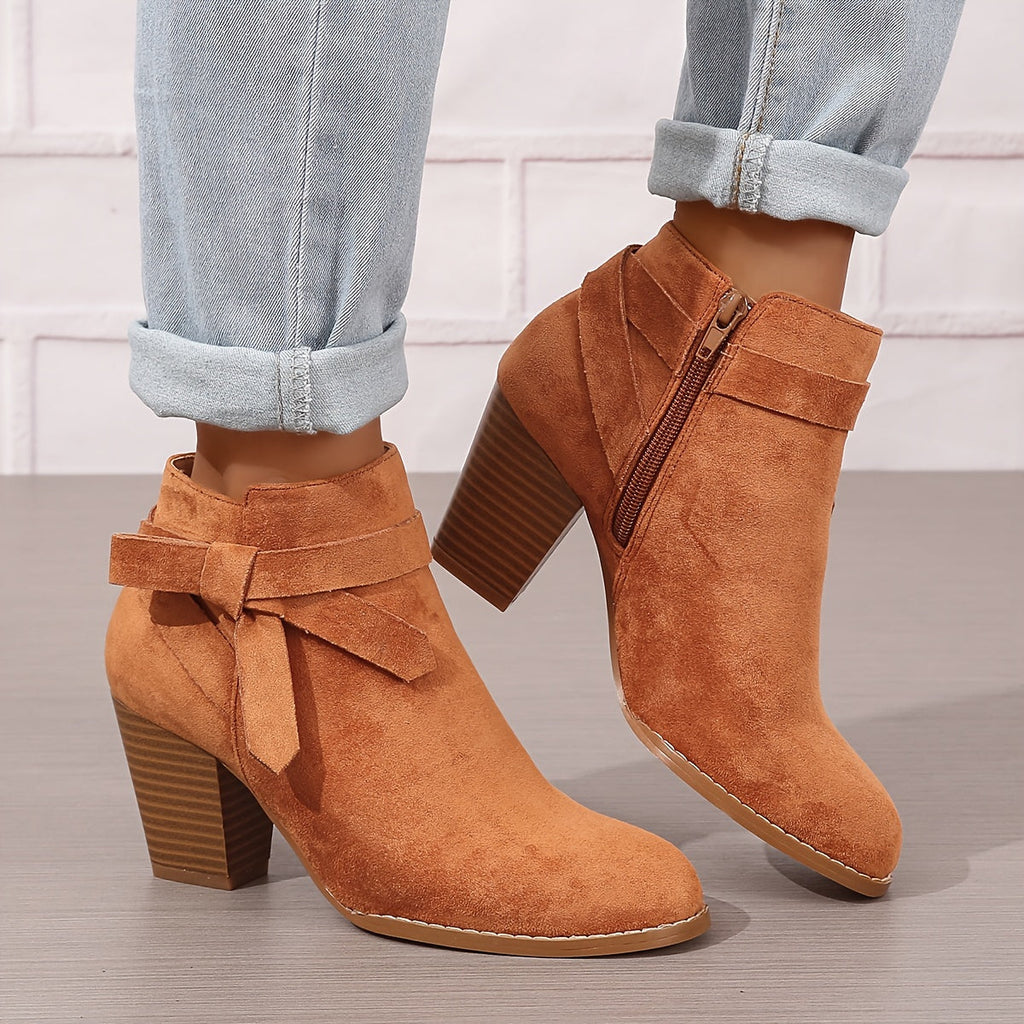 Women's Bow-Detail Chelsea Boots