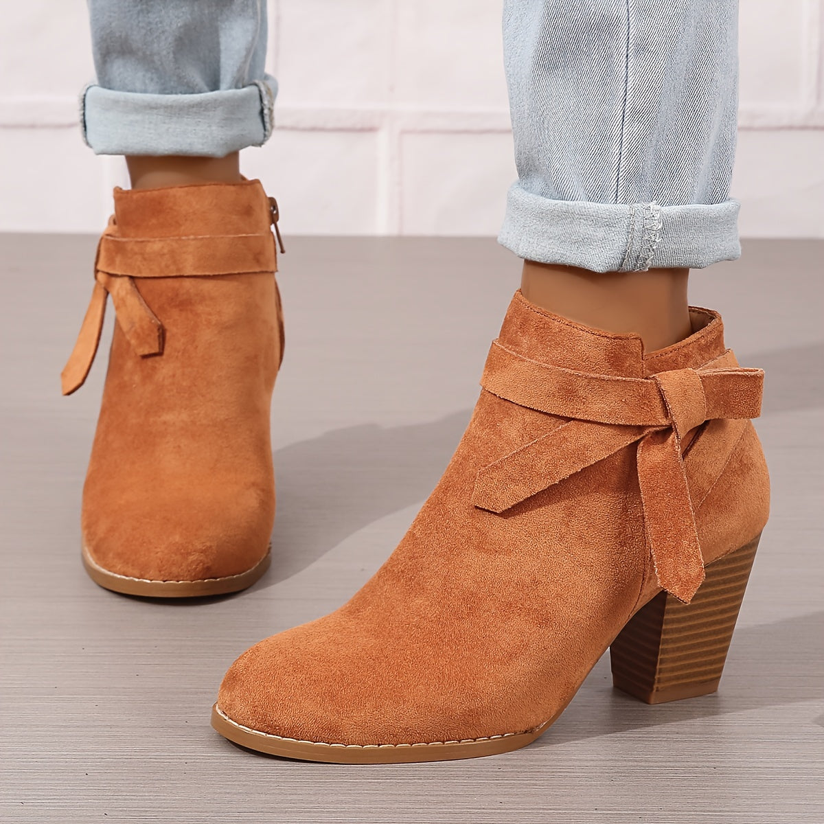Women's Bow-Detail Chelsea Boots