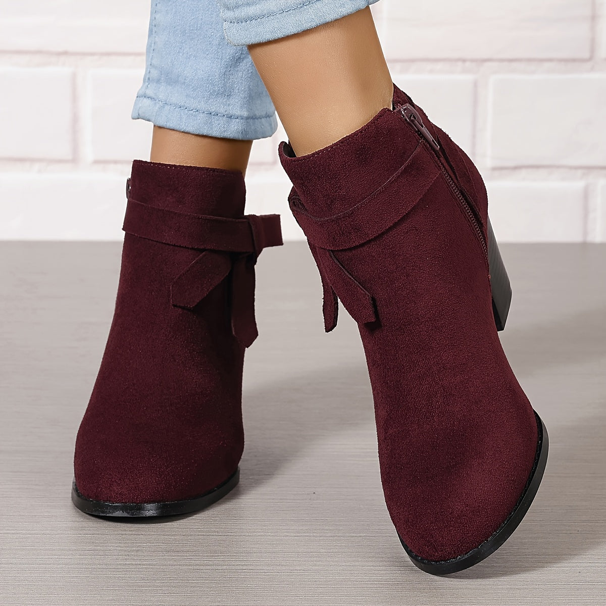 Women's Bow-Detail Chelsea Boots