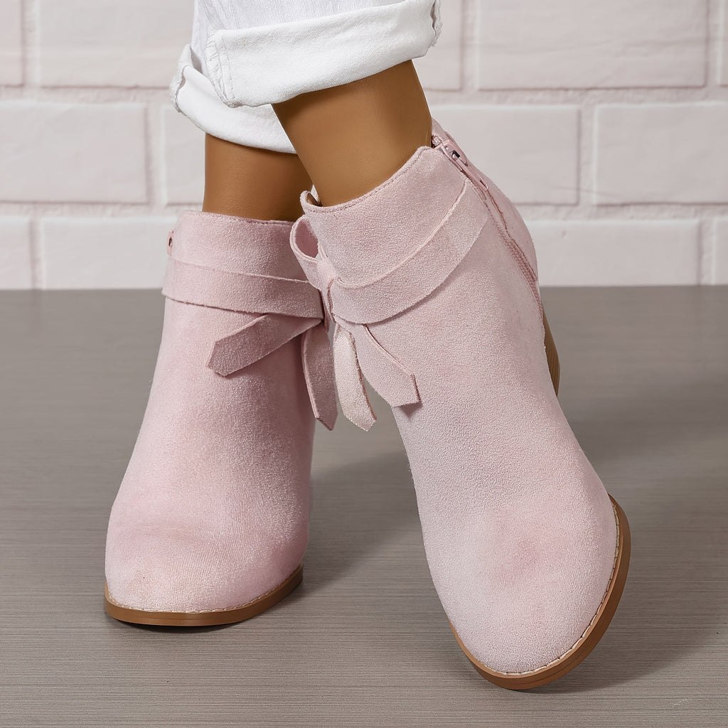 Women's Bow-Detail Chelsea Boots