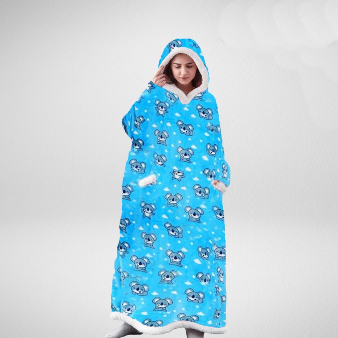 Women's Plush Hooded Lounge Hoodie