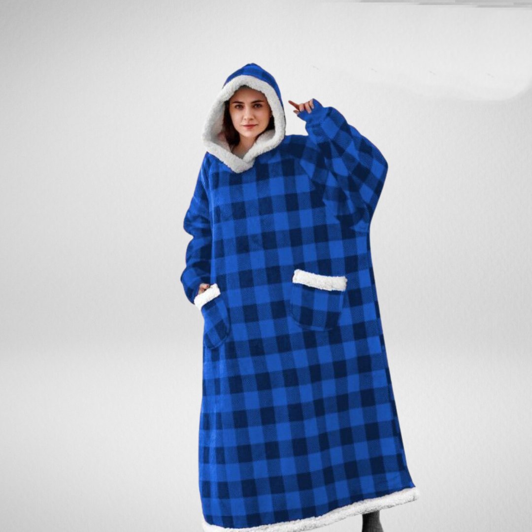 Women's Plush Hooded Lounge Hoodie