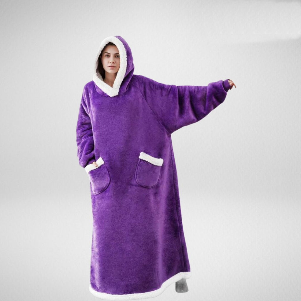 Women's Plush Hooded Lounge Hoodie