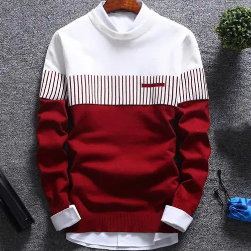 Men's Long Sleeve Crew Neck Jumper