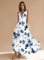 Women's Floral Maxi Dress