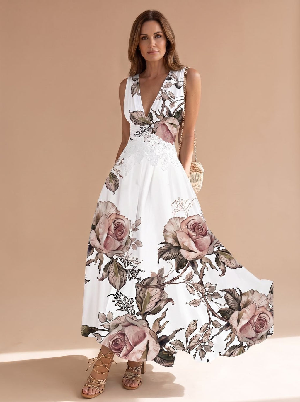 Women's Floral Maxi Dress