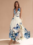 Women's Floral Maxi Dress