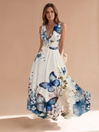 Women's Floral Maxi Dress
