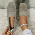 Women's Knit Square-Toe Loafers
