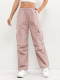 Women's Cargo Drawstring Trousers