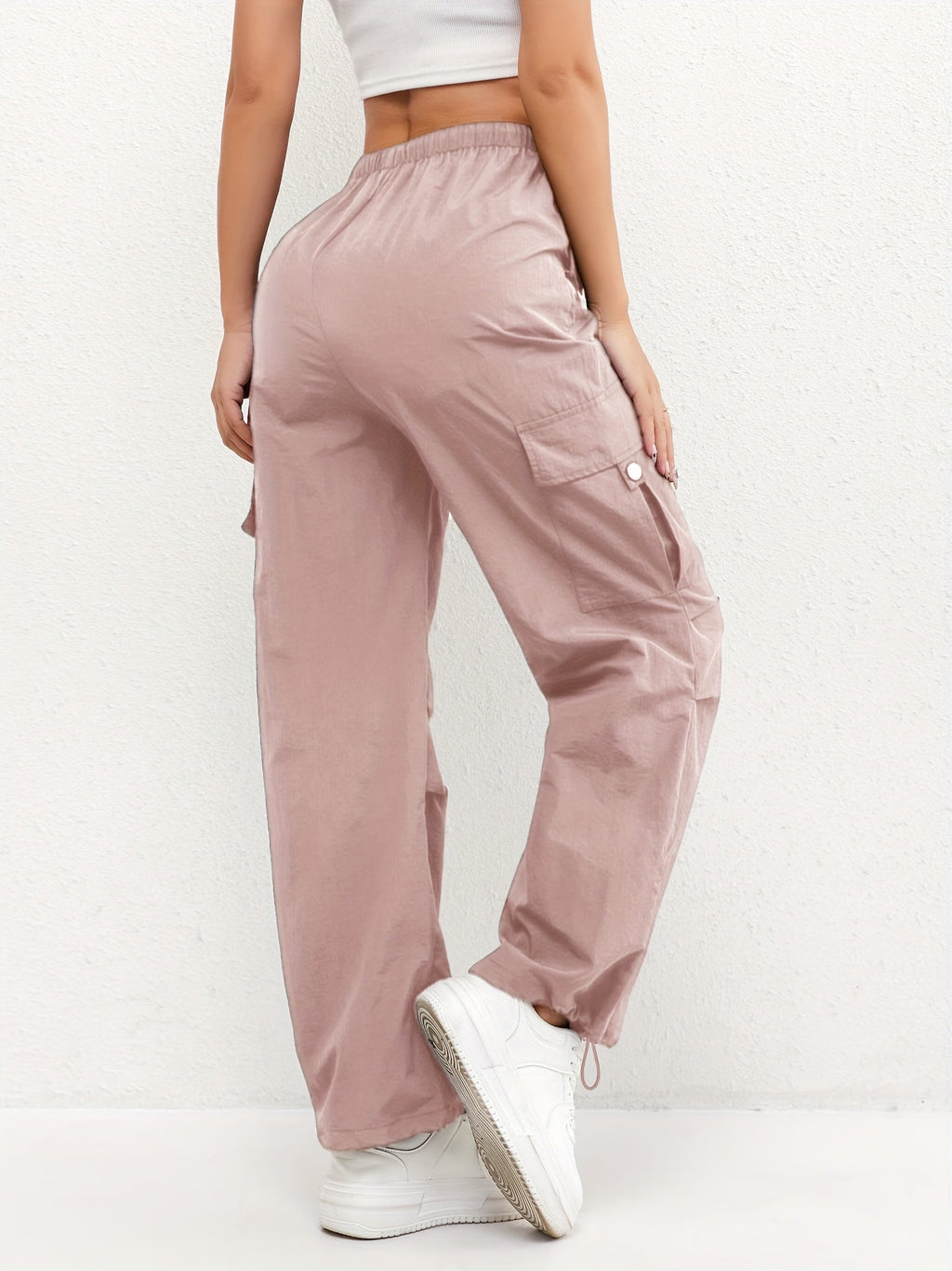 Women's Cargo Drawstring Trousers