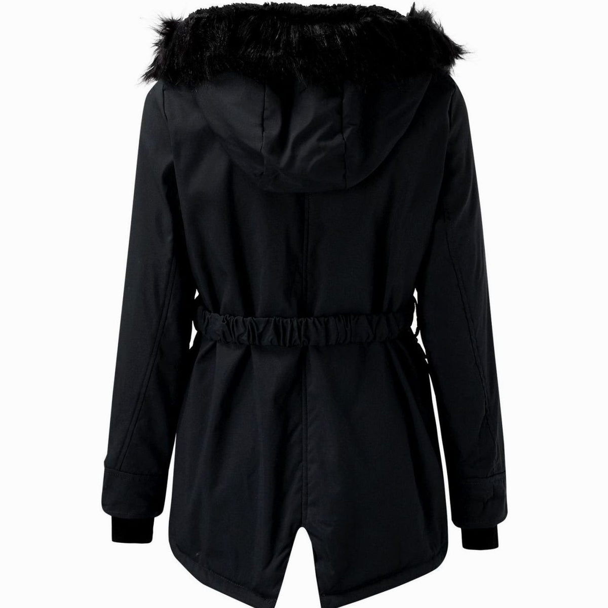Women's Faux Fur Fitted Parka