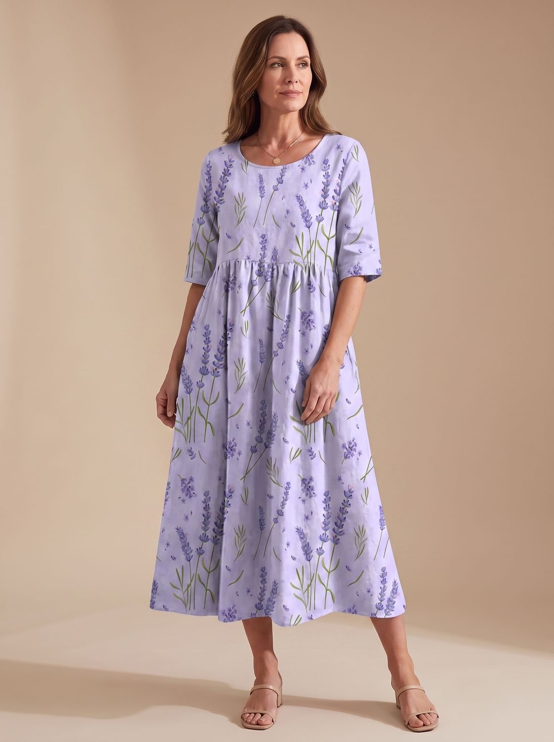 Women's Floral Embroidered Occasion Dress