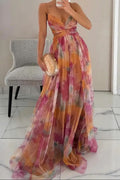 Women's Tulle Floral Cocktail Dress