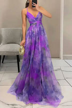 Women's Tulle Floral Cocktail Dress