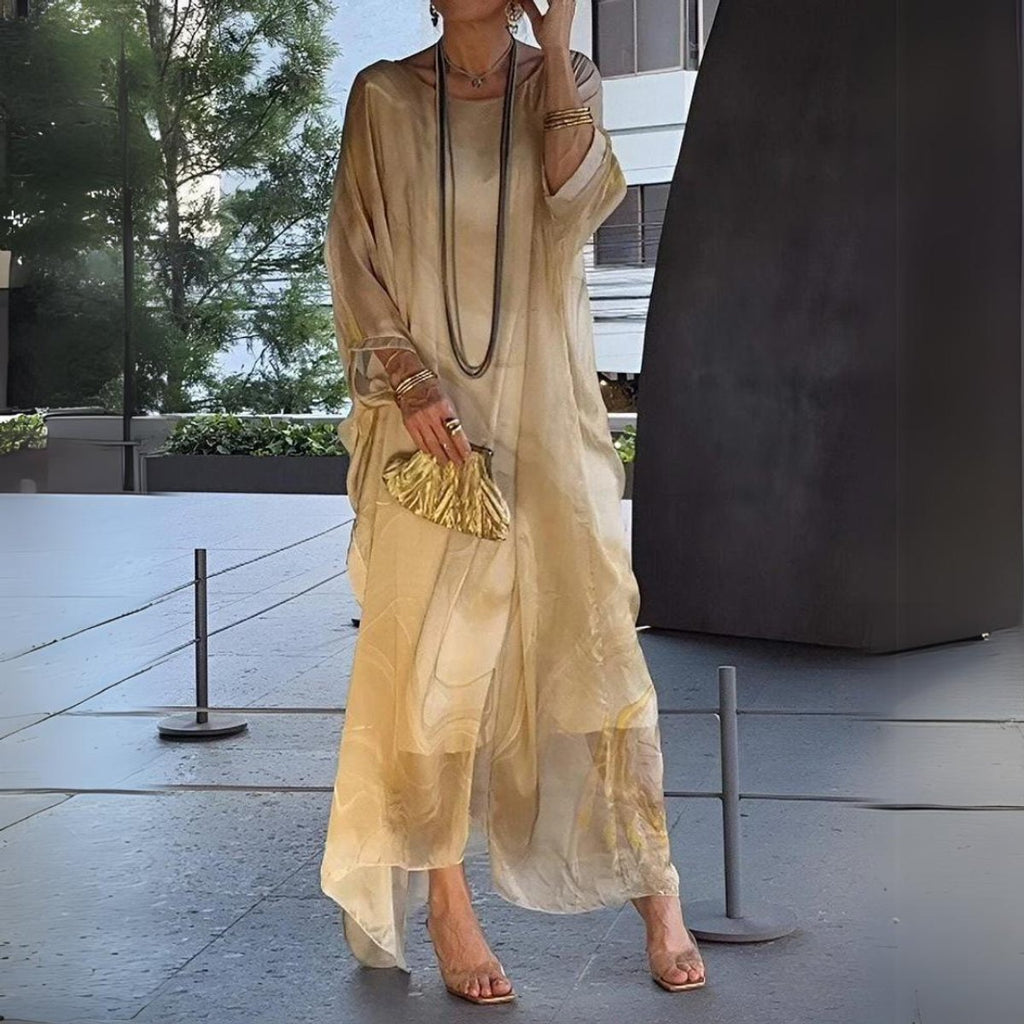 Women's Batwing Maxi Dress