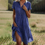 Women's Midi Floral Dress