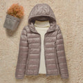 Women's Quilted Hooded Puffer Jacket