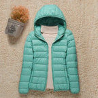 Women's Quilted Hooded Puffer Jacket