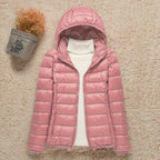 Women's Quilted Hooded Puffer Jacket