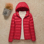 Women's Quilted Hooded Puffer Jacket