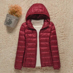 Women's Quilted Hooded Puffer Jacket