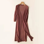 Women's Lightweight Midi Cardigan