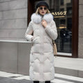 Women's Hooded Quilted Overcoat
