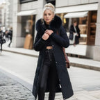 Women's Hooded Quilted Overcoat