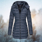 Women's Hooded Quilted Coat