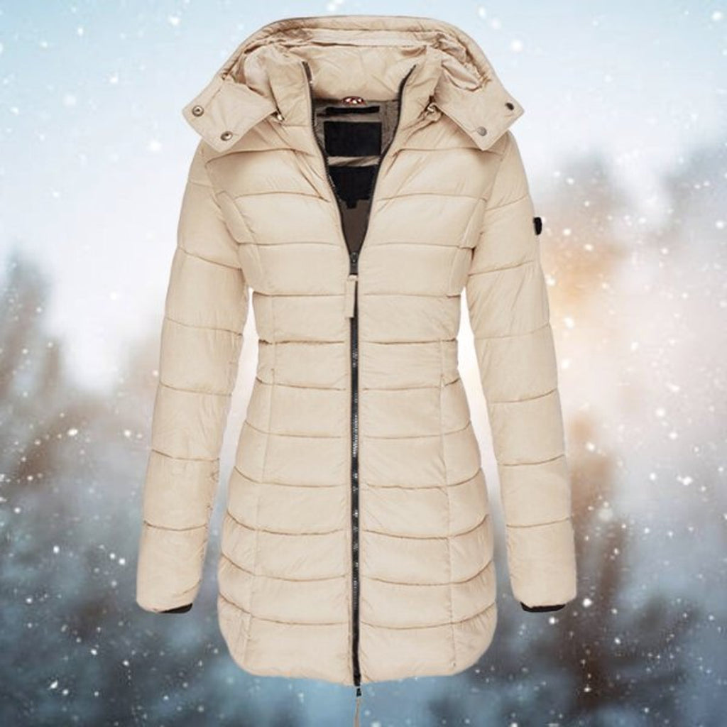 Women's Hooded Quilted Coat