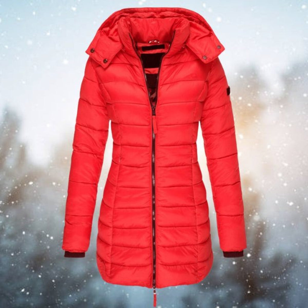 Women's Hooded Quilted Coat
