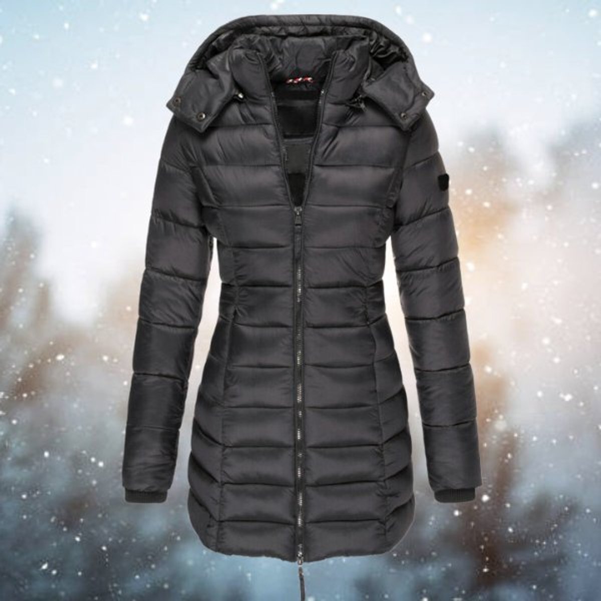 Women's Hooded Quilted Coat