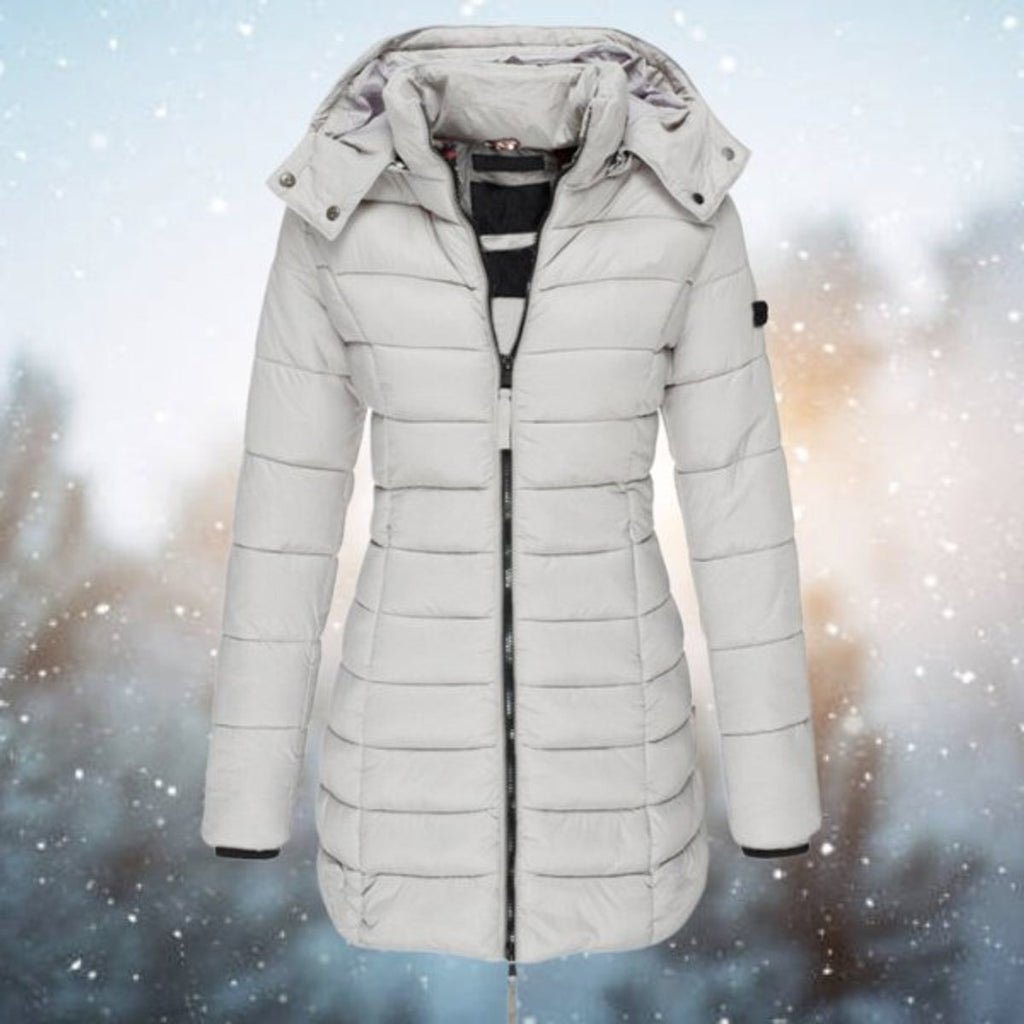 Women's Hooded Quilted Coat