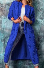 Women's Pom-Pom Open-Front Cardigan