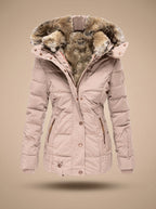 Women's Faux Fur Hooded Overcoat