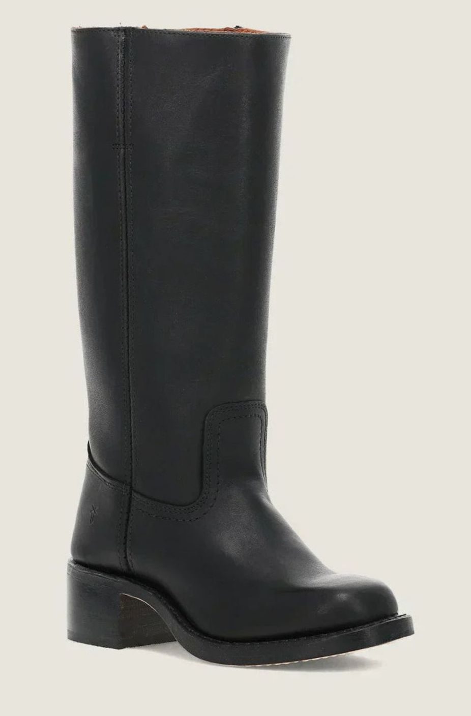 Women's Western Stacked-Heel Mid-Calf Boots